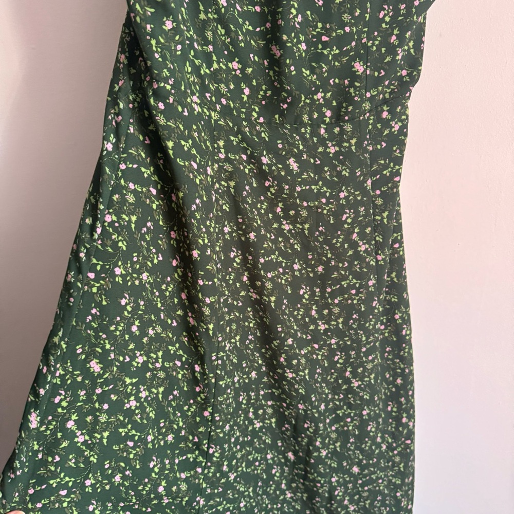 Rihoas The Floral Tie Straps Midi Dress L - Picture 5 of 8